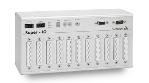 Super-IO – 24 V high performance module with 160 inputs and 192 outputs