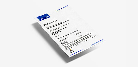 Certifications - KBA certificate for download Certifications - KBA certificate for download