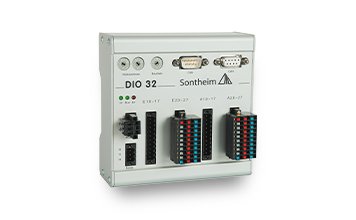 IO module DIO32 with 16 inputs and outputs each IO module DIO32 with 16 inputs and outputs each