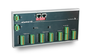 IO module eControl-IO with 16 digital inputs and outputs each IO module eControl-IO with 16 digital inputs and outputs each